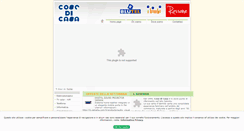 Desktop Screenshot of cosedicasa.it